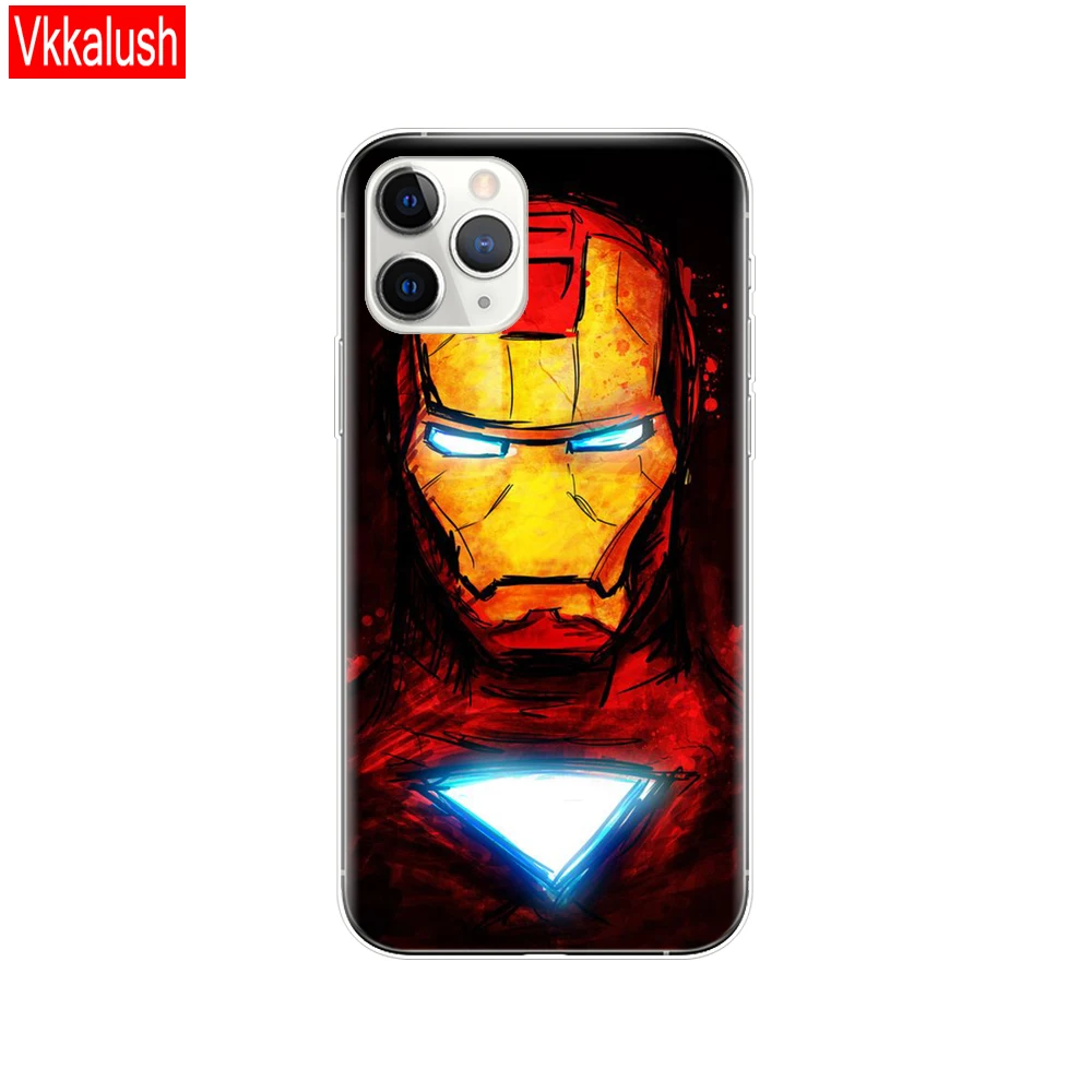80077 Чехол для мобильного телефона, чехол для iphone 11, чехол для iphone 11 pro max eleven coque etui, бампер, задняя крышка, полный 360, защитный - Цвет: 80077