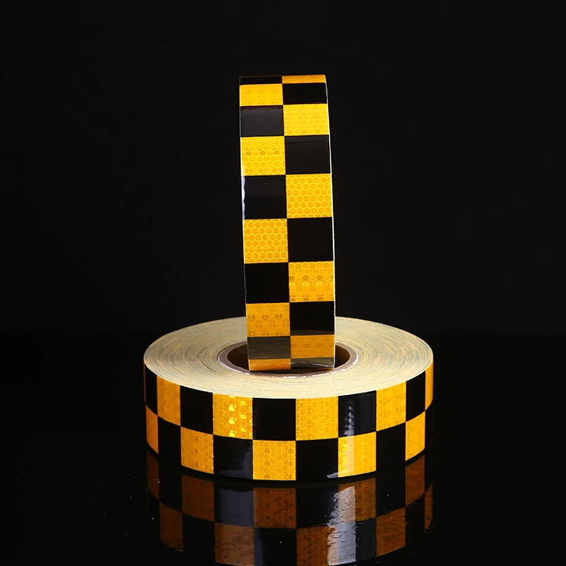 5 см x 45 м двойной цвет плед Светоотражающая наклейка для грузовика хвост торговый