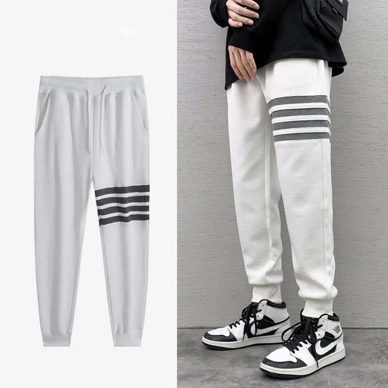 

Fashion Smart Casual Men Pants Joggers Sport Daily Hip Hop Straight Work Clothes Loose Male Outdoor Trousers Sweatpants