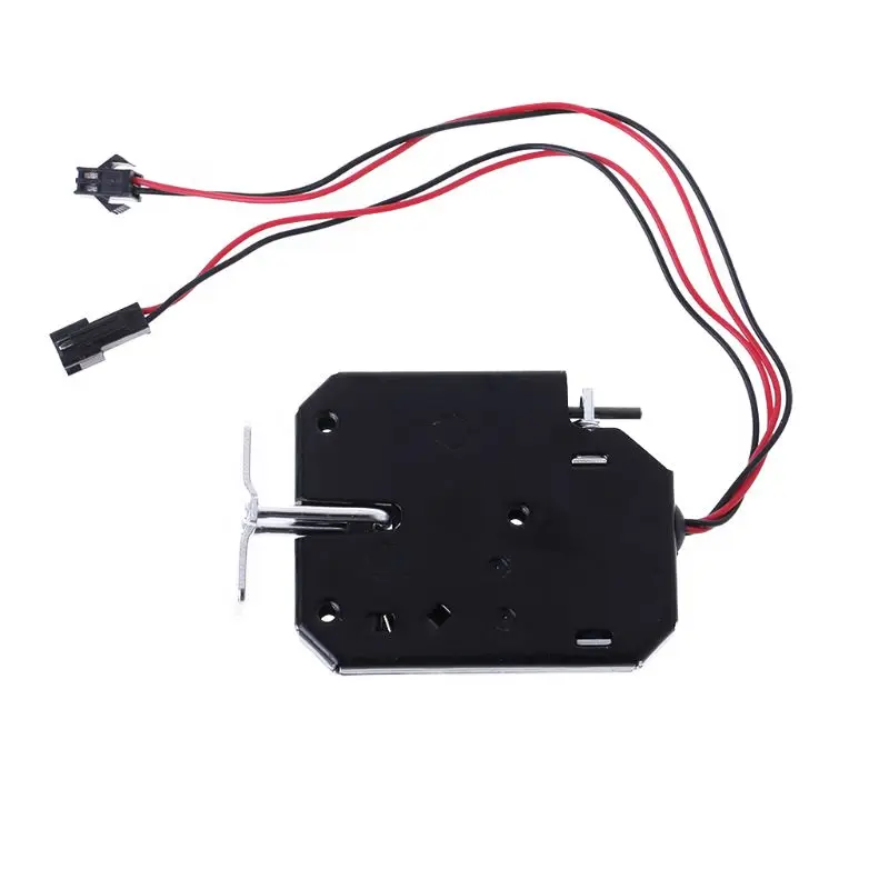 

57EC Magnetic Latch Door Lock Electric Drop Bolt Picks Auto DC 12V 2A Solenoid Induction Access Control File Case Cabinet Drawer