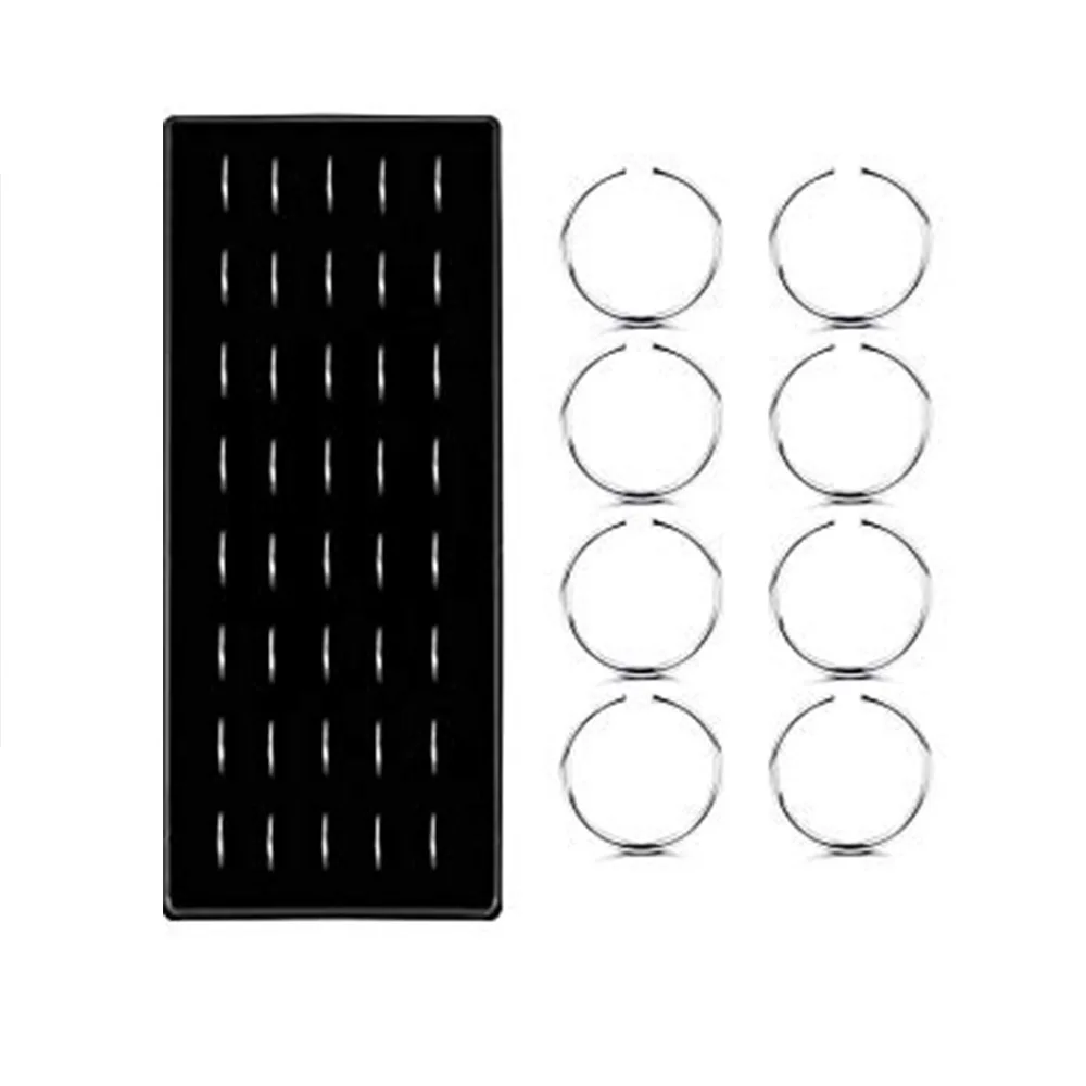 

10 piece Fashion Nose Ring 316 Medical Stainless Steel Colors Clip Lip Earrings Piercing Body Jewelry Open Ring For Women Men