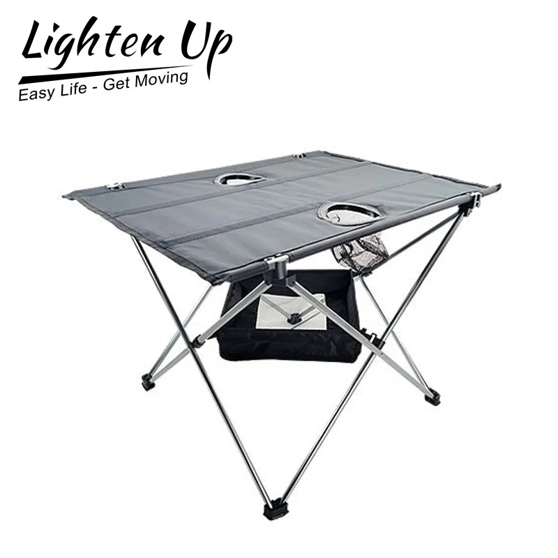 

Легкий переносной складной стол для кемпинга на открытом воздухе Оксфордские тканевые столы для пикника 6061 ульсветильник складной стол из ...