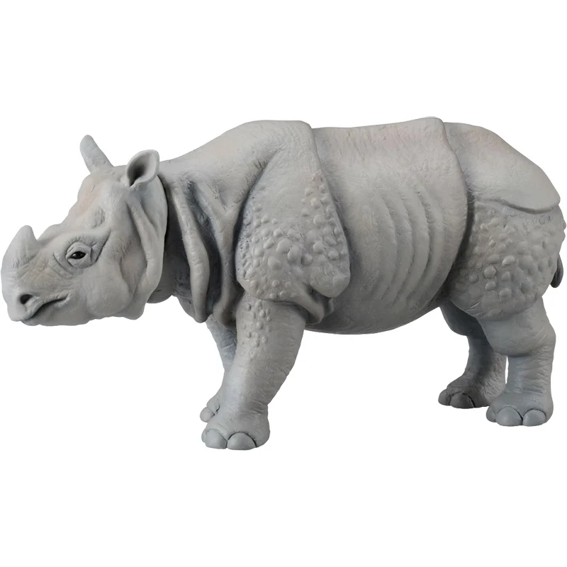 Takara Tomy ANIA Animal Advanture AS 18 дикие индийские носороги 8 см ABS фигурки Детские