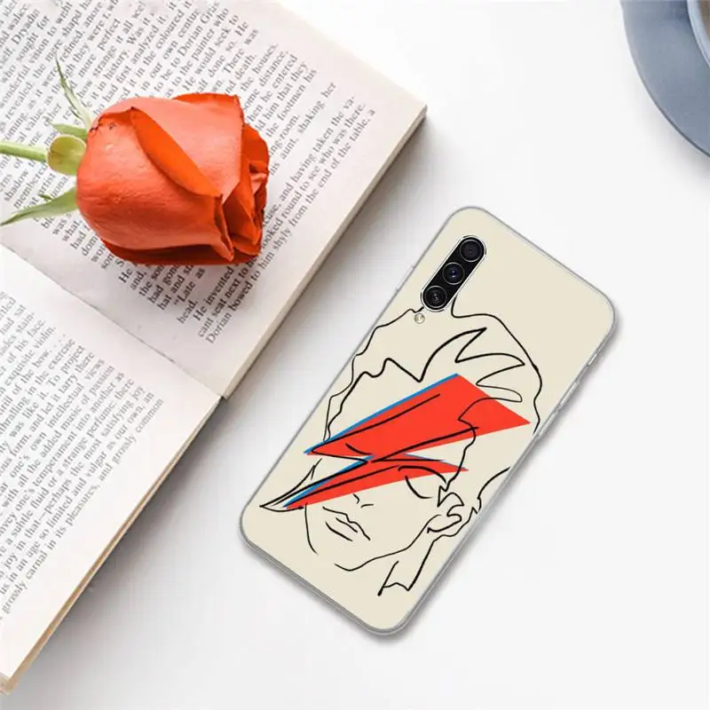 

David Bowie rock singer Phone Case For Samsung A S M Note 9 10 20 fe 21 71 30 ultra plus 5g 11 31 51 s