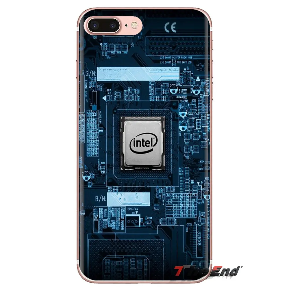 Мягкие прозрачные чехлы Чехлы забавная материнская плата для Xiaomi Mi3 samsung A10 A30 A40 A50