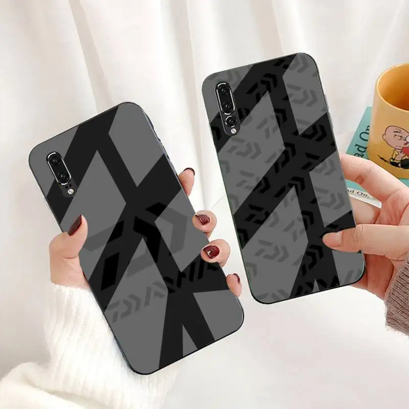 

Daiwa Fishing Logo Phone Case Tempered Glass For Huawei P9 10 Plus 20 Pro Mate9 10 20 20pro Honor7A 8X 9 10 Nova3i 5