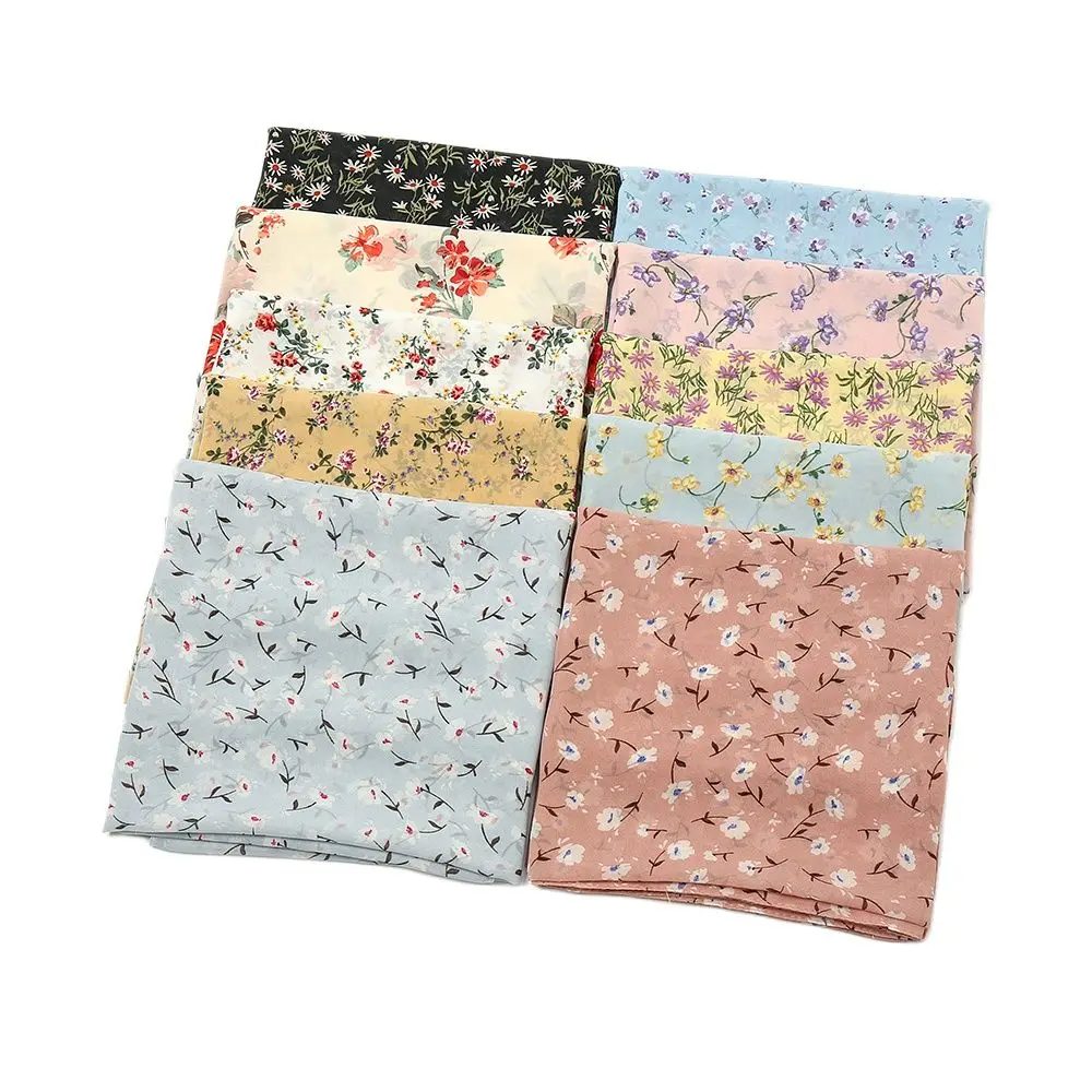 

37 Colors Fashion Luxury Floral Bubble Chiffon Instant Hijab Ladies Print Shawls and Wraps Bufandas Muslim Bonnet Caps 180*70Cm