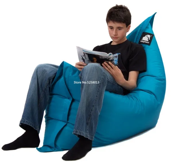 Синее Оригинальное сиденье цвета морской Лаймы большое для мешков уличное