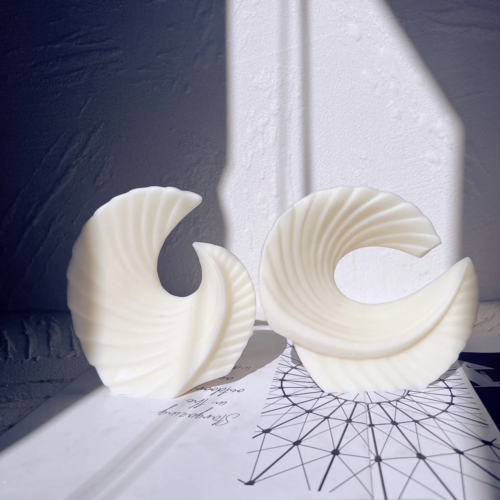 Эстетические силиконовые формы в рубчик для свечей форма полоску неправильной