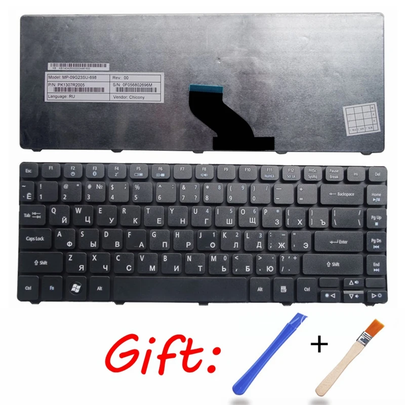 Клавиатура для ноутбука Acer Aspire Русская клавиатура 4349 3410 4350 4350G ZQH ZQ8A ZQ1 3410T 3410G 3750 4750G