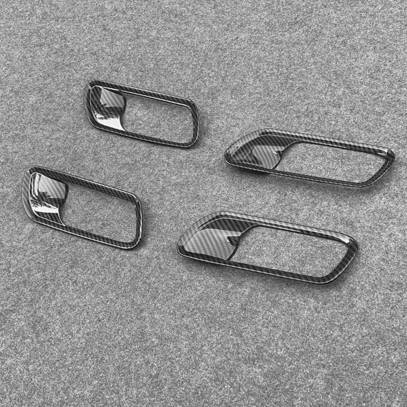 

Car ABS Interior Door Bowl Frame Handle Cover Trim for Honda Fit Jazz 2020 2021