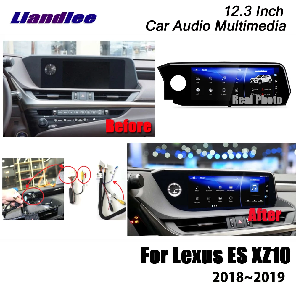 

Автомобильная Мультимедийная система для Lexus ES (XZ10) 2018-2019 ES300h/ES350 Android Carplay радио GPS-навигатор плеер HD экран
