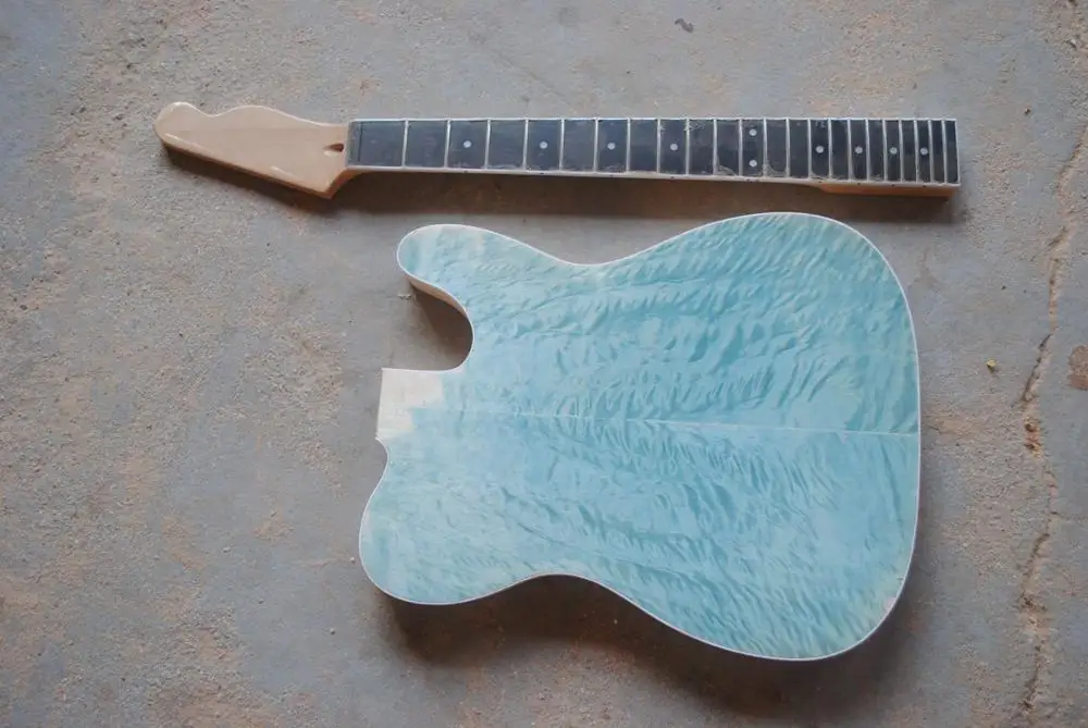 Разобранная гитара набор гитарная вязка для тела diy Гитарный комплект клен грифа