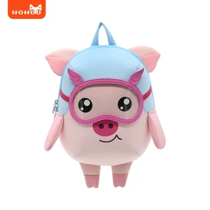 NOHOO детские школьные сумки для девочек, детский сад, мультяшная мини-сумка для школы, милый рюкзак для малышей, Детская водонепроницаемая сумка для подгузников