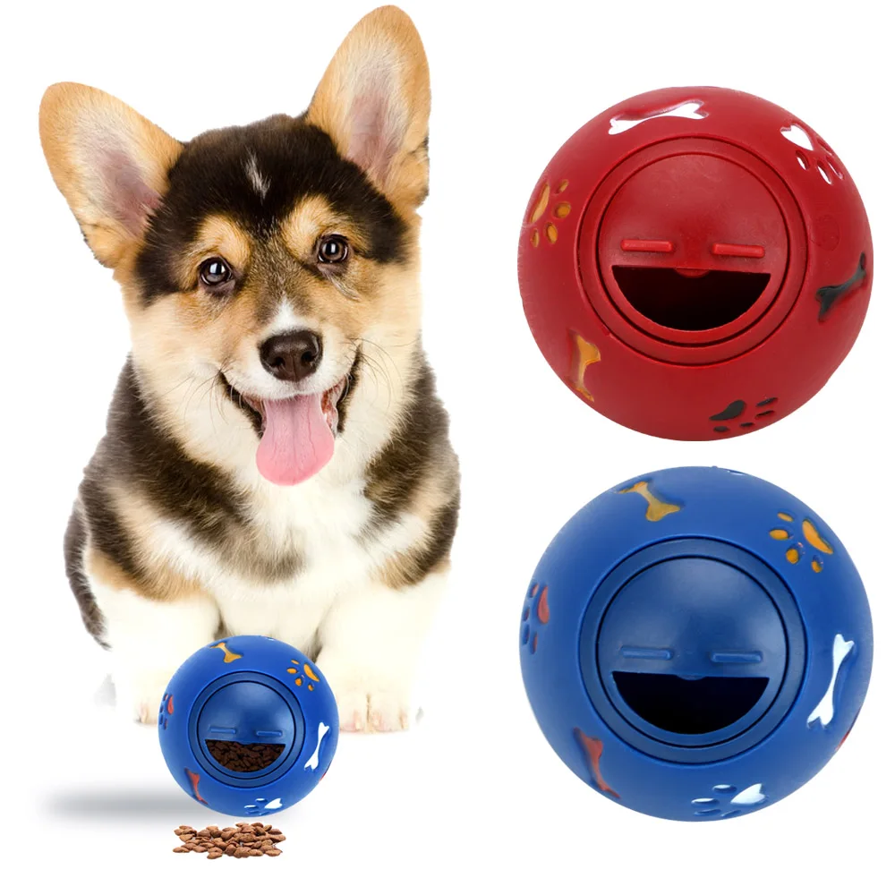 

Dog Cat Feeder Balls Food Dispenser Ball Toys For Dogs Dog Chew Toy 7.5cm Diameter Dog Interactive Toy