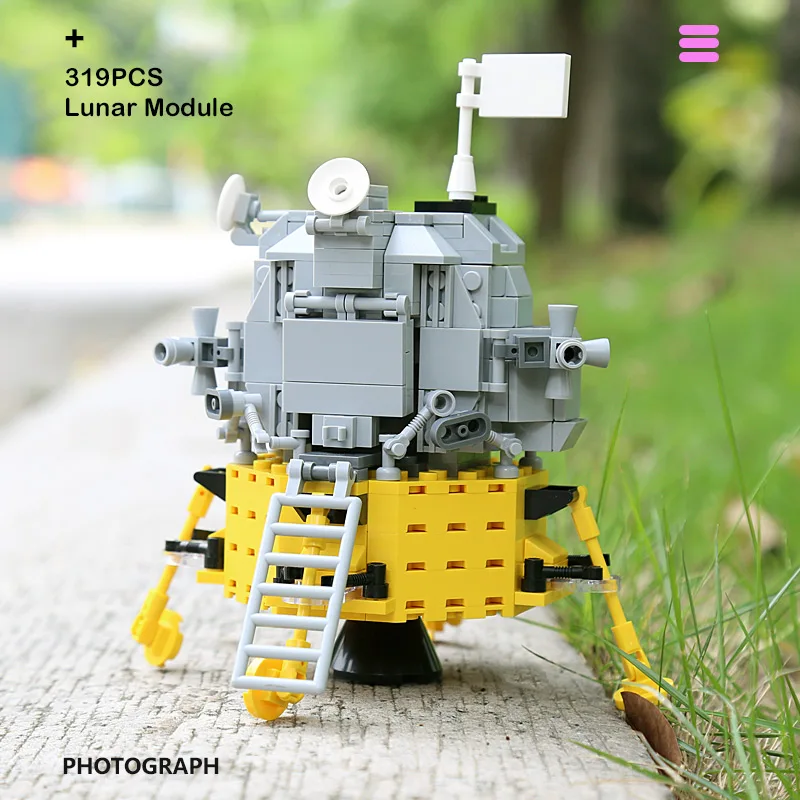 319 шт. набор конструкторов Creator The Lander Наборы кубиков Классическая модель фильма