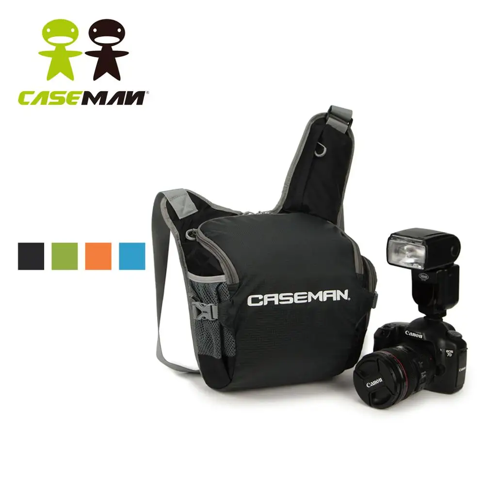 Caseman AS03 цифровой DSLR SLR камера сумка слинг чехол для Canon EOS Rebel Nikon sony Pentax + дождевик