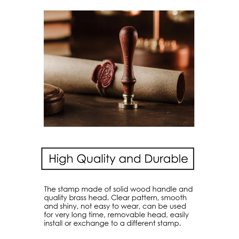 Штамп для восковой печати размер 9 см цвет в ассортименте|Штампики| |