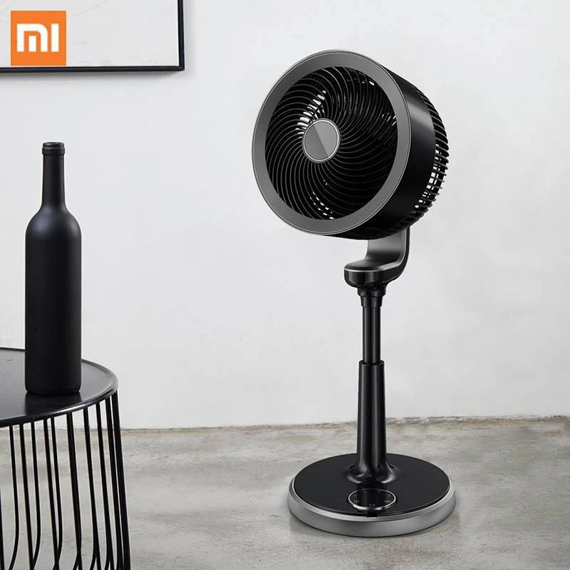 preço Xiaomi Ventilador De Circulação Ar Piso Em Pé Casa Ciclo Segurança Estações Universal Altura Ajustável Toque Remoto Ventilador Pé