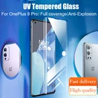 VALAM жидкое закаленное стекло с полным клеем для OnePlus 9 Pro, защита для УФ-экрана, полное покрытие для OnePlus 9 Pro, защита для экрана