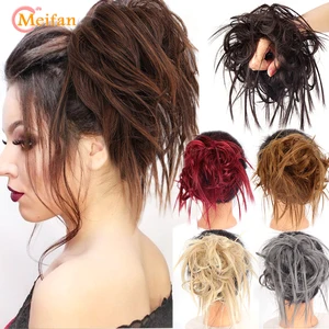 Синтетическая эластичная резинка MEIFAN для наращивания волос с бантом