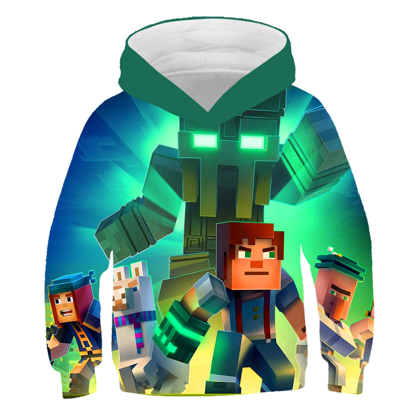 

Hoodie 2021 Spring and Autumn Boy Casual Sweater Game World Hooded Sweater Girl Hood