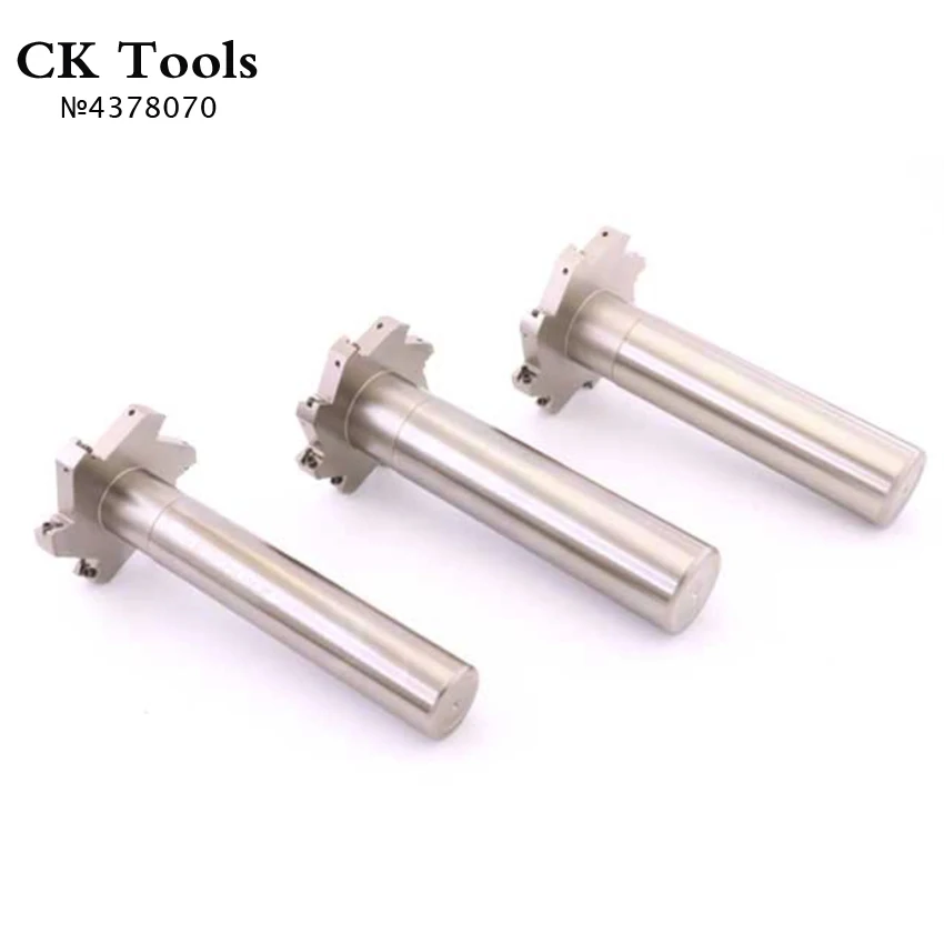 Фрезерный инструмент CCMT060204 HTS с прямым хвостовиком и Т-образным пазом держатель