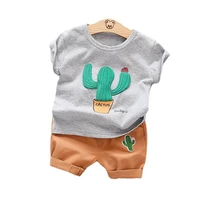 new summer newborn baby girl clothes children boys cotton t shirt shorts 2pcssets toddler sport casual clothing kids tracksuits