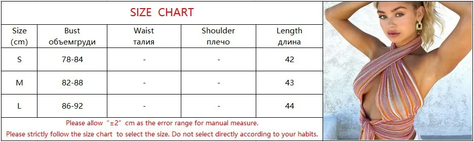 

2021 spring and summer new halter striped halter neck strap sexy top