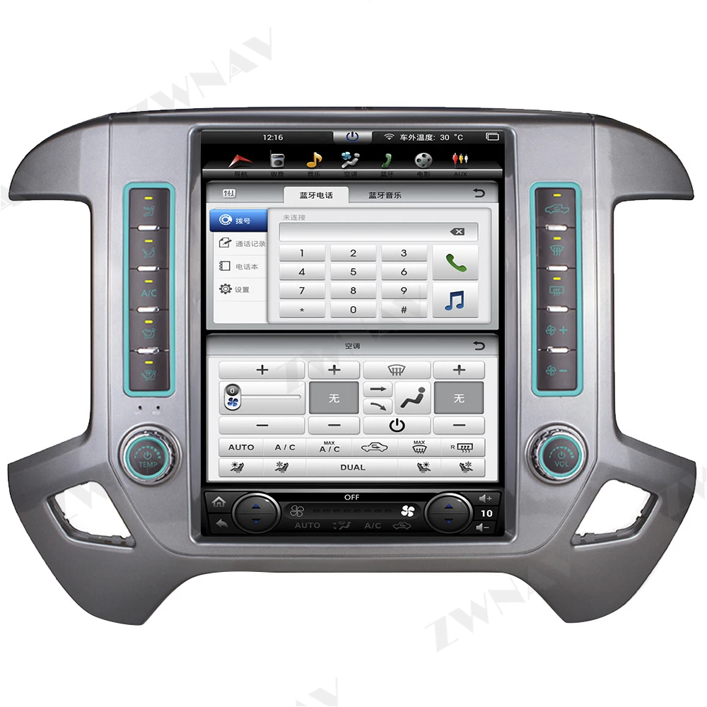 Автомобильный мультимедийный плеер Android 9 0 для GMC SIERRA Chevrolet Silverado 1500 1500HD 2500 2500HD 3500 GPS