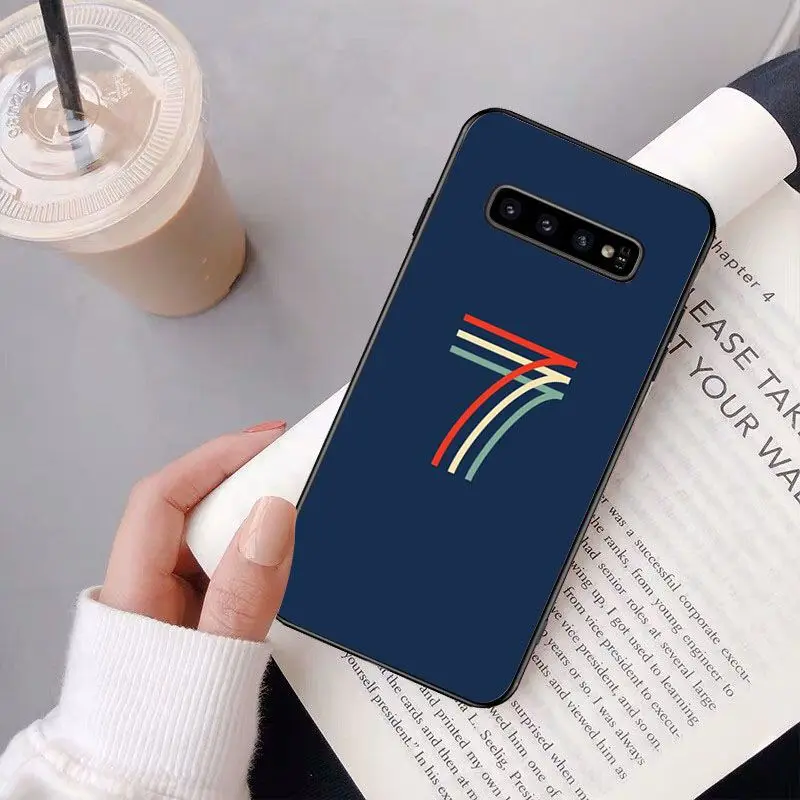 

NBDRUICAI lucky number 13 7 High Quality Phone Case for Samsung S9 plus S5 S6 edge plus S7 edge S8 plus S10 E S10 plus