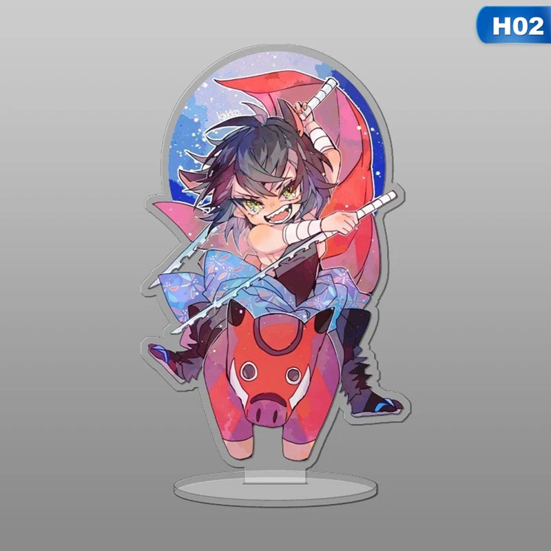

Demon Slayer: Kimetsu no Yaiba Nezuko Kamado Tanjirou Cute Acrylic Stand Figure Desktop Decoration Collection Model Toy