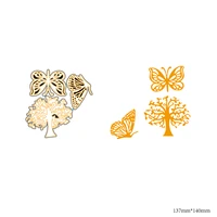 zhuoang butterfly tree cutting dies for card making diy scrapbooking photo album decoretive embossing stencial