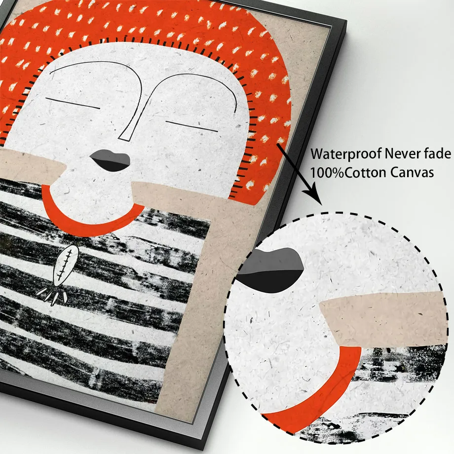 Абстрактные узоры зебра жираф африканская Картина на холсте настенное искусство