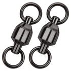 50 шт., рыболовные Вертлюги с шарикоподшипником, 35-44 Lb