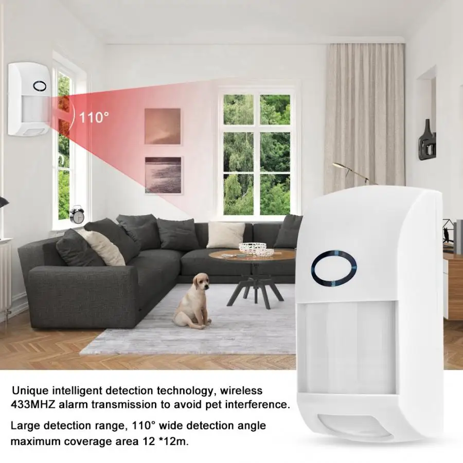 Alarm system for home WIFI GSM GPRS Home Burglar Intruder Touch Sensor Security System Accessories Anti-theft | Безопасность и