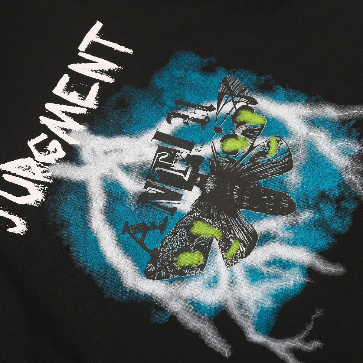 Мужская футболка с принтом молнии черная или серая большого размера в стиле