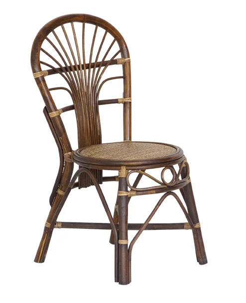 Специальное предложение индонезийский ротанговый обеденный стул домашний для