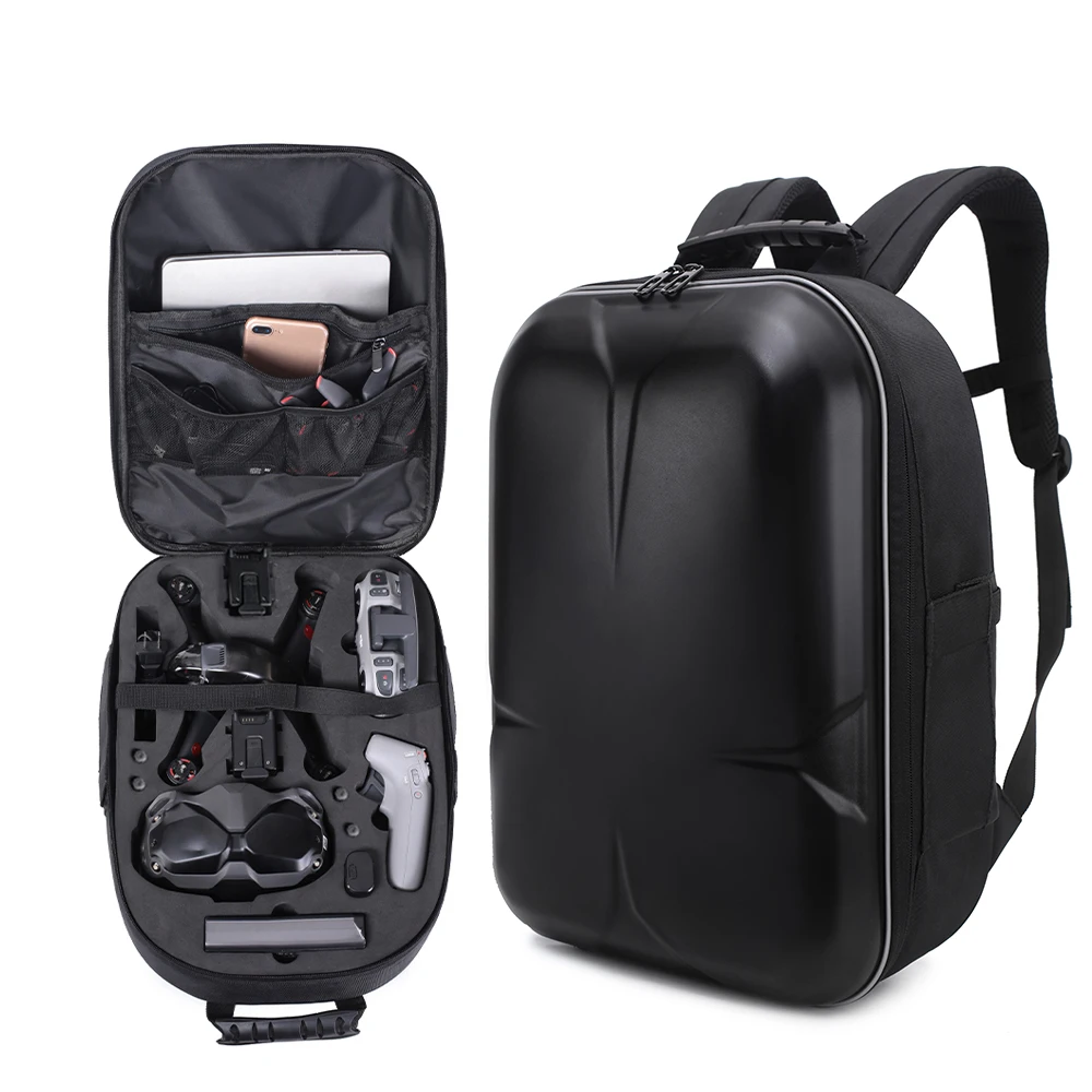 

For DJI FPV Combo Glasses V2 Drones Drone Backpack Shoulder Bag Carrying Hard Case Outdoor Hardshell Storage Box Package Handbag