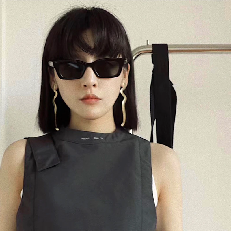 

GM andJennie Cooperation Suitableforsmallface womenSunglassesGENTLE1996AcetatePolarizedUV400squarewomenSun glasses