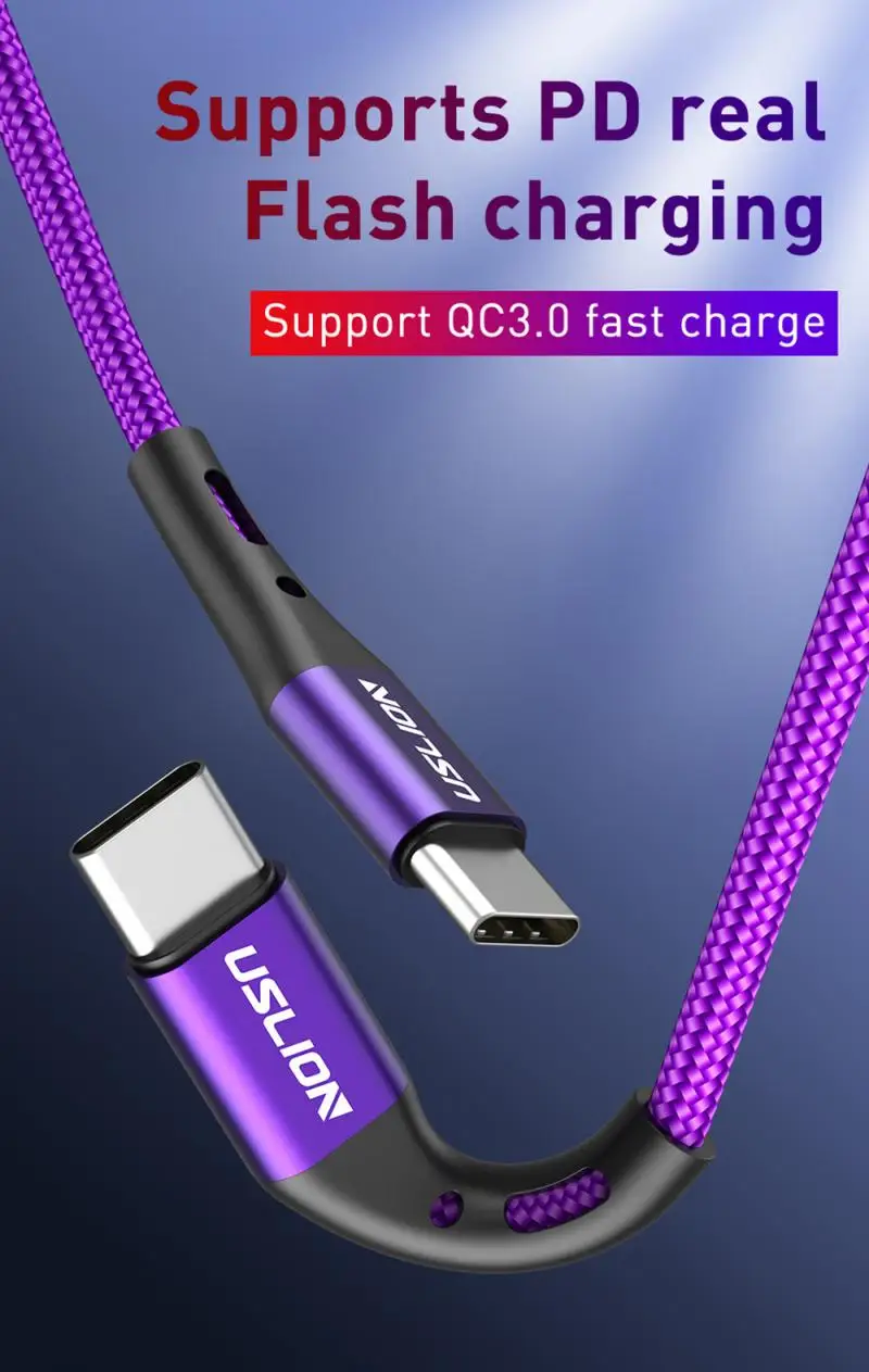 Кабель USB Type-C для HUAWEI P30 Xiaomi Samsung 1 шт. | Электроника