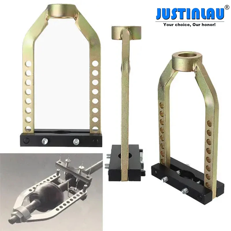 

Инструмент для удаления зубчатого вала JUSTINLAU с 9 отверстиями, CV шарнир, шаровая клетка, сепаратор, Автомобильный Шаровой сепаратор, инструме...