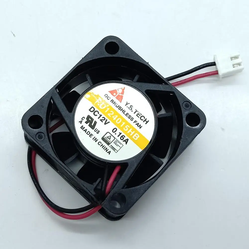 

FD124015HB 4015 12v 0.16A cooling Fan 40*40*15MM hzdo 2wire