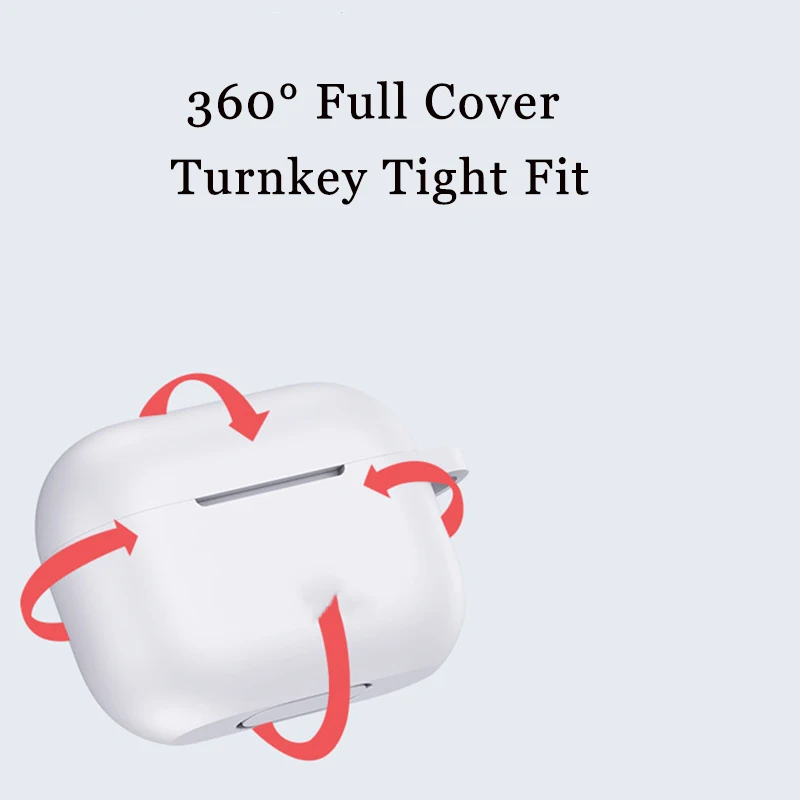 Беспроводные Bluetooth-наушники для AirPods Pro 2019 мягкий чехол из ТПУ Airpods3 | Электроника