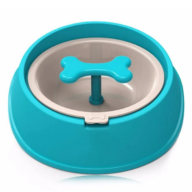 Кормушки для домашних животных креативная миска медленного корма собак блюдо
