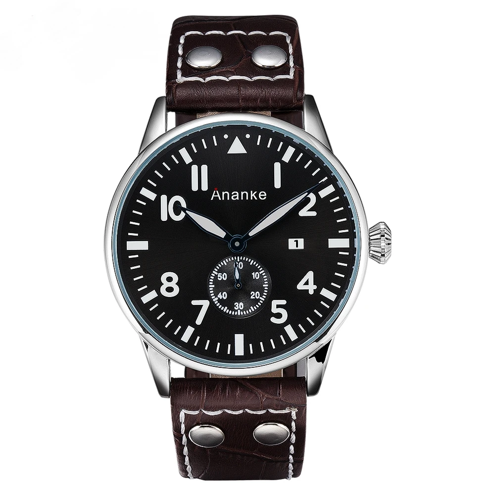 Ananke мужские часы модные роскошные брендовые 30 м водонепроницаемые Erkek Kol Saati