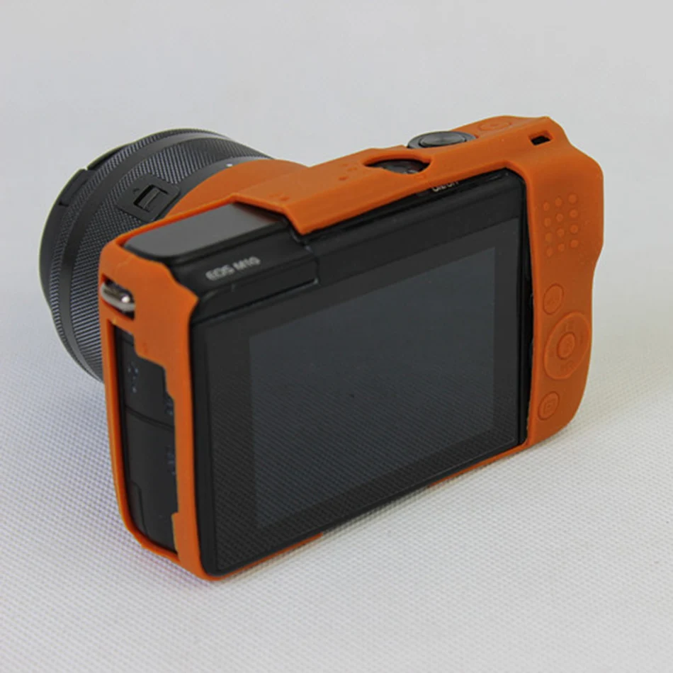 Высококачественный мягкий силиконовый чехол для Фотоаппарата Canon EOSM10|Сумки