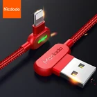 Кабель MCDODO Type-C для быстрой зарядки, зарядное устройство с Micro USB, USB-кабель для iPhone 13, 12, 11 Pro Max, 8, 7, Huawei, Xiaomi, Samsung