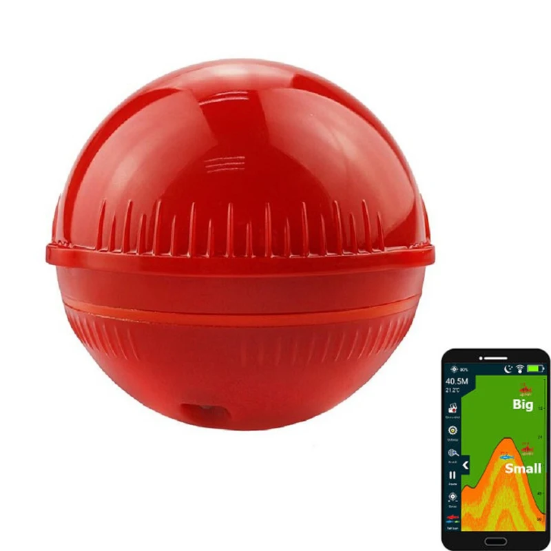 Беспроводной умный эхолот-рыболокатор беспроводной сонар совместимый с iOS и Android