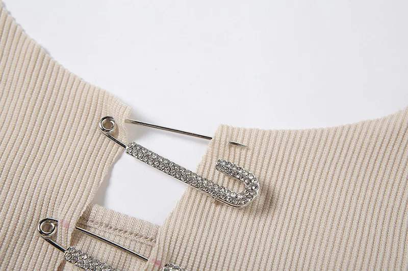 Модный топ с лямкой на шее майка кроп-топы женская одежда женское белье Клубная